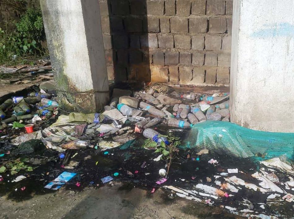 Waste dumped into the drainages and streams have been found to contaminate ground water in Kohima. (Morung Photo)